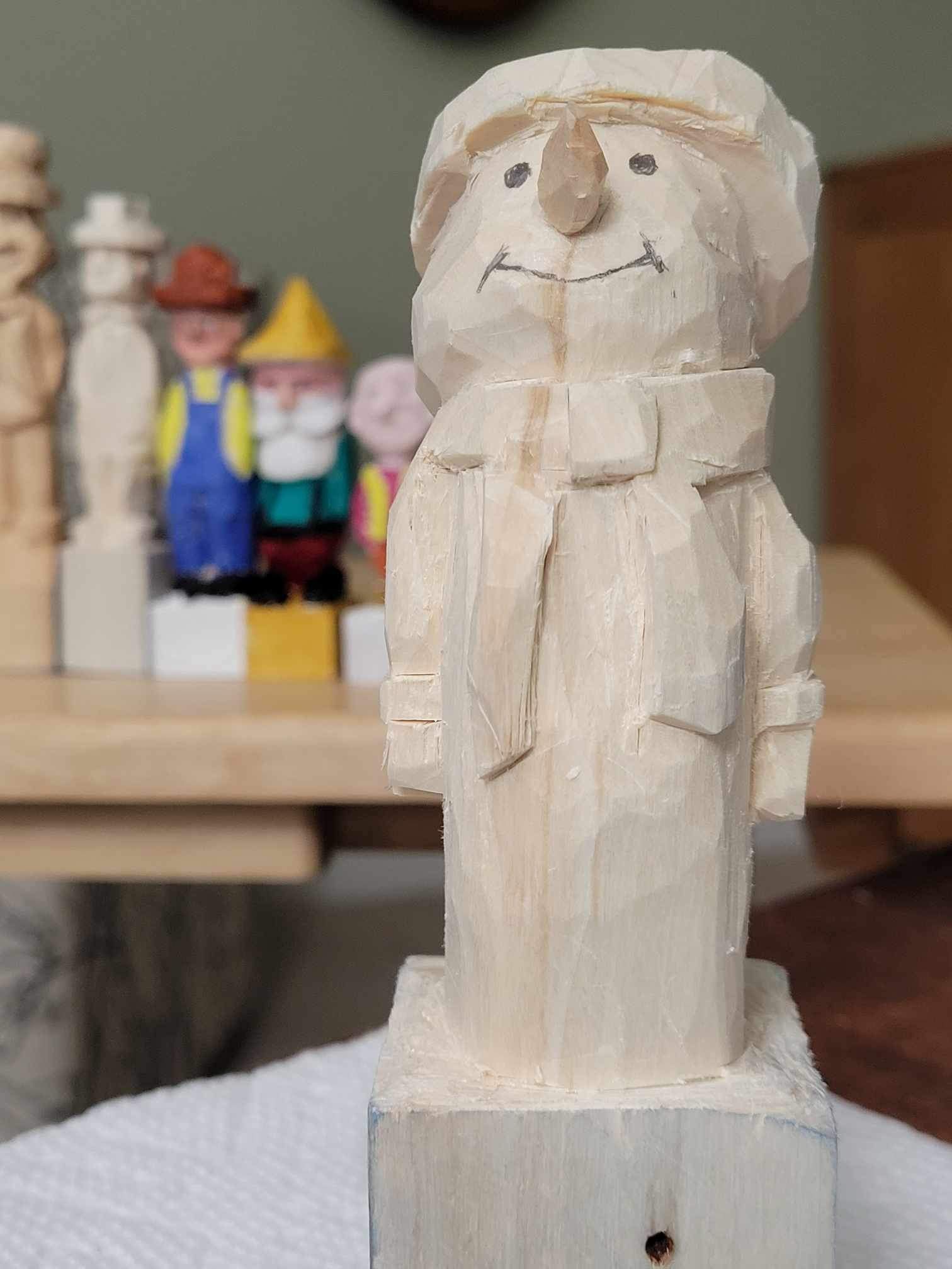 Susan Brooks's Carving